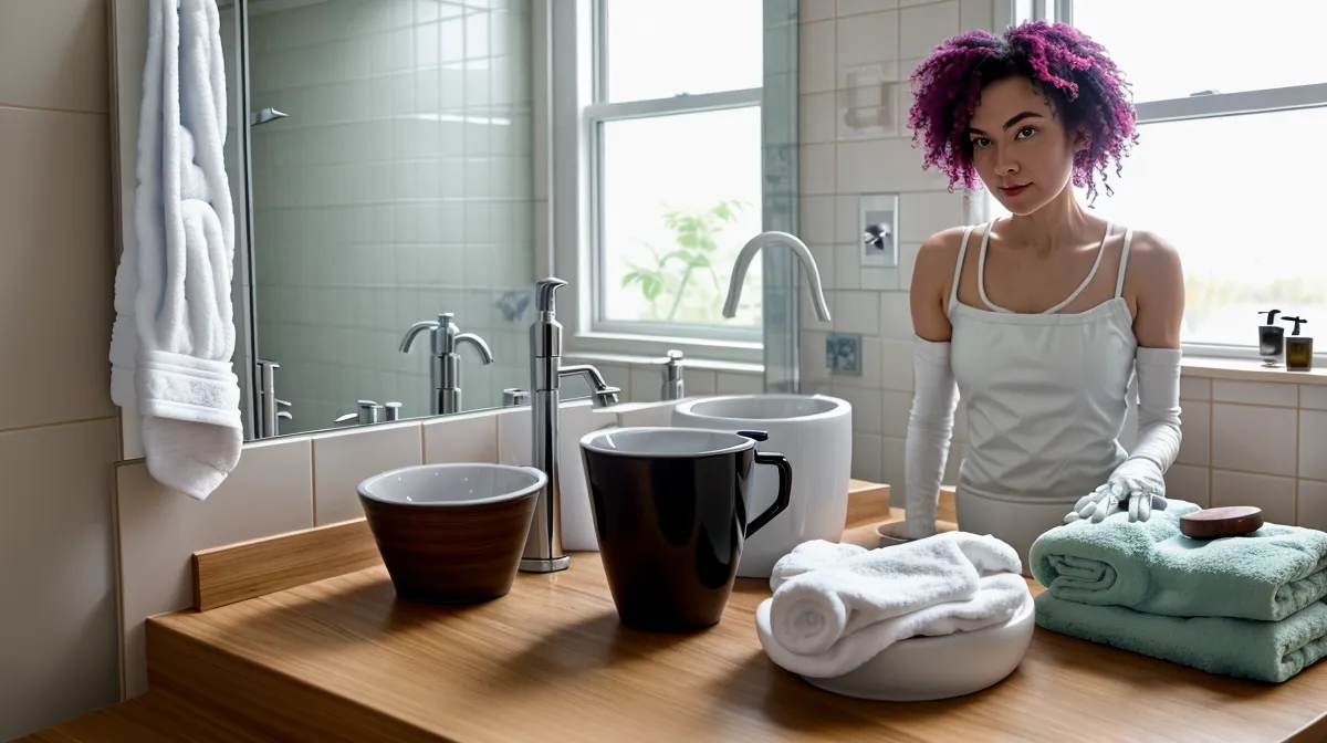 Matización de rojos en cabello castaño: colorimetría capilar aplicada con círculo cromático en casa