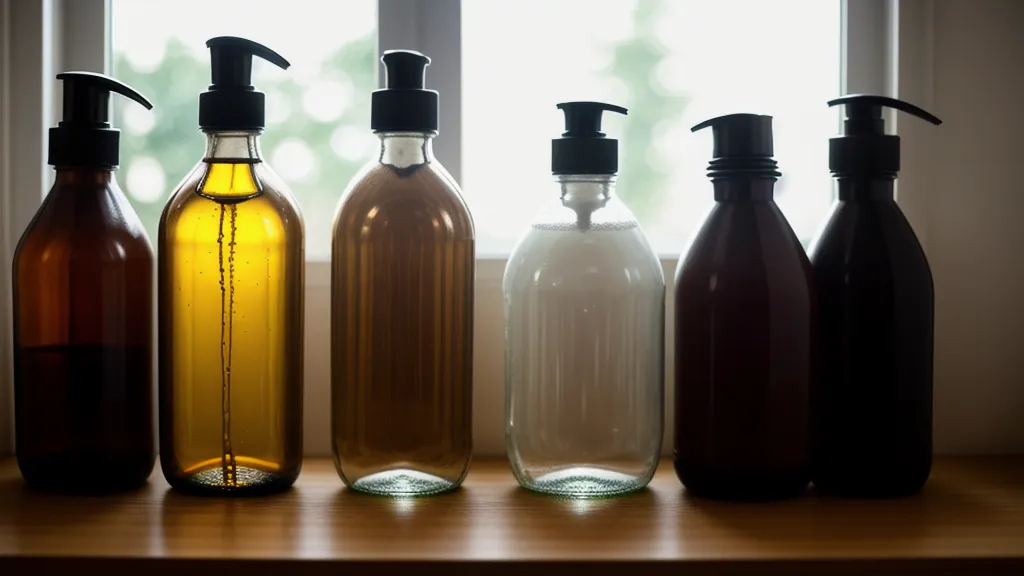 Botellas de agua oxigenada de distintos volúmenes, parte clave de cualquier mezcla de tinte