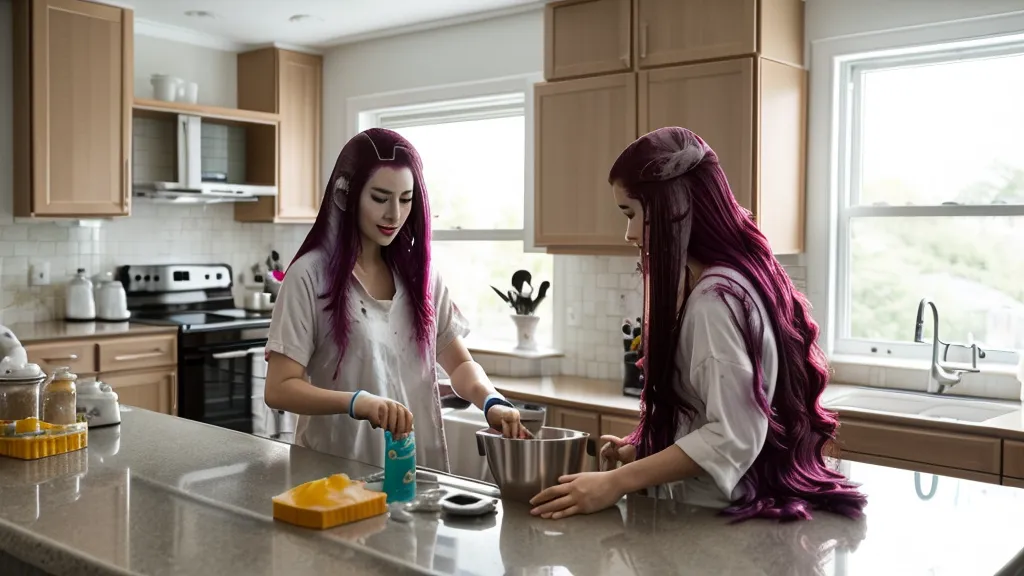 Aclarado con agua fría para sellar el color y cuidar el cabello teñido