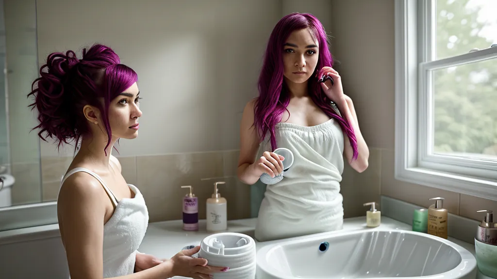 Revisión de porosidad y elasticidad del cabello, paso de colorimetría casera antes de aplicar el tinte