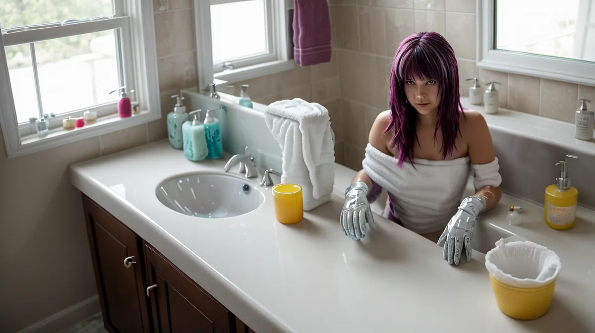 Qué color de pelo me queda mejor según la psicología del color: mechón rosa y cobre comparados en casa